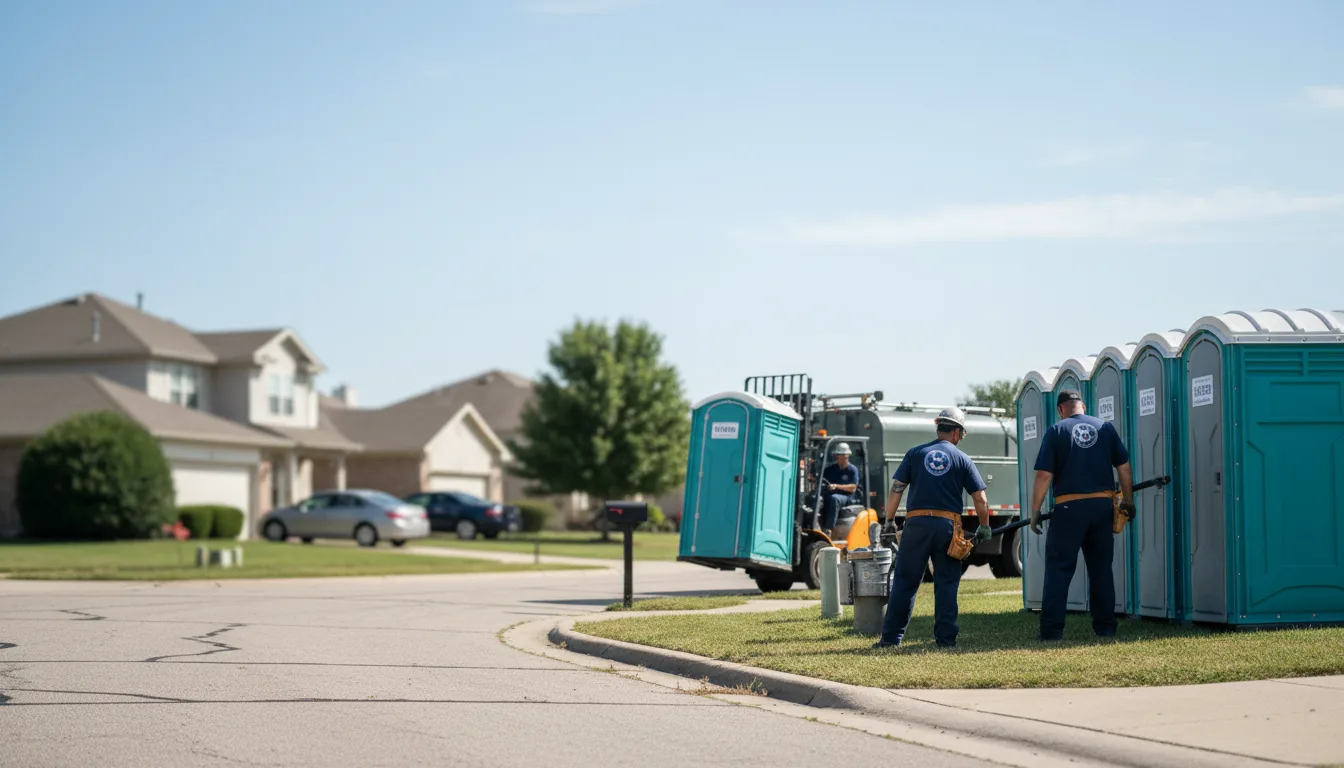 Porta Potty Rental in Harrells, NC near me